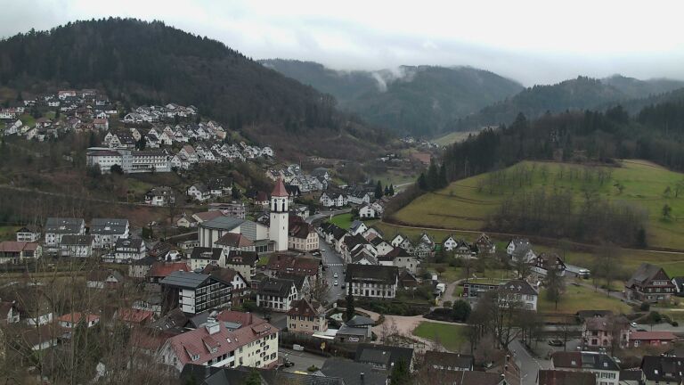 Dieses Bild zeigt eine Webcam-Aufnahme von Ottenhöfen, aufgenommen am Freitag, den 20.02.2026 um 15:20 Uhr