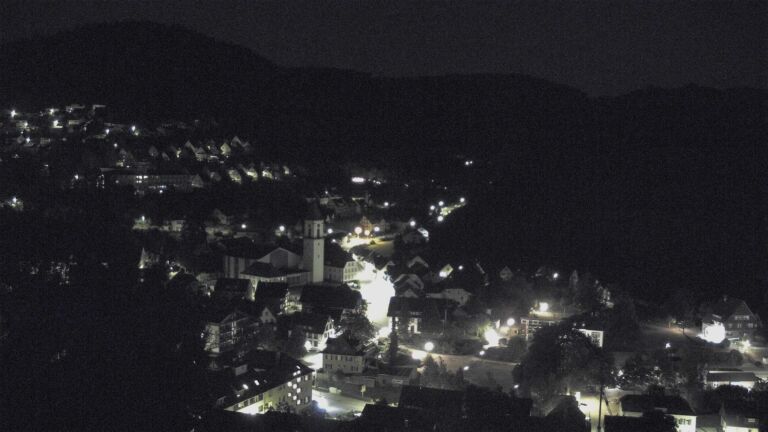 Dieses Bild zeigt eine Webcam-Aufnahme von Ottenhöfen, aufgenommen am Mittwoch, den 22.07.2026 um 04:00 Uhr