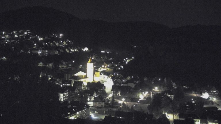Dieses Bild zeigt eine Webcam-Aufnahme von Ottenhöfen, aufgenommen am Dienstag, den 04.08.2026 um 22:30 Uhr