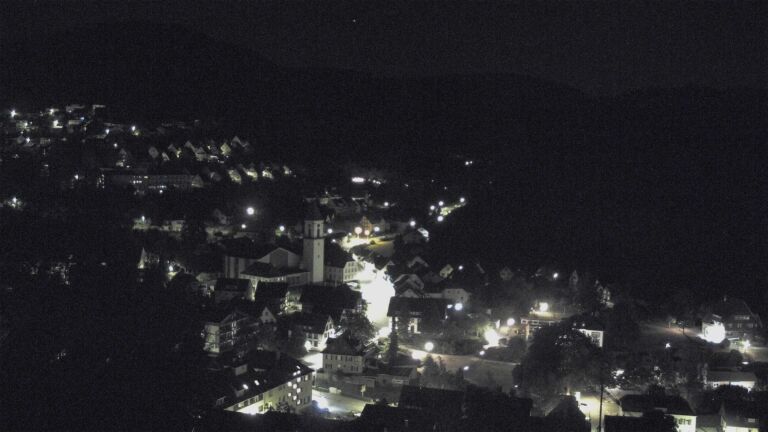 Dieses Bild zeigt eine Webcam-Aufnahme von Ottenhöfen, aufgenommen am Dienstag, den 21.07.2026 um 03:00 Uhr