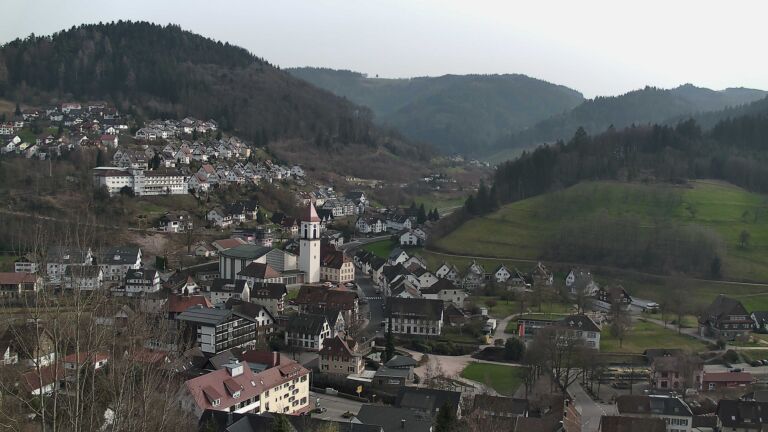 Dieses Bild zeigt eine Webcam-Aufnahme von Ottenhöfen, aufgenommen am Freitag, den 06.03.2026 um 16:10 Uhr