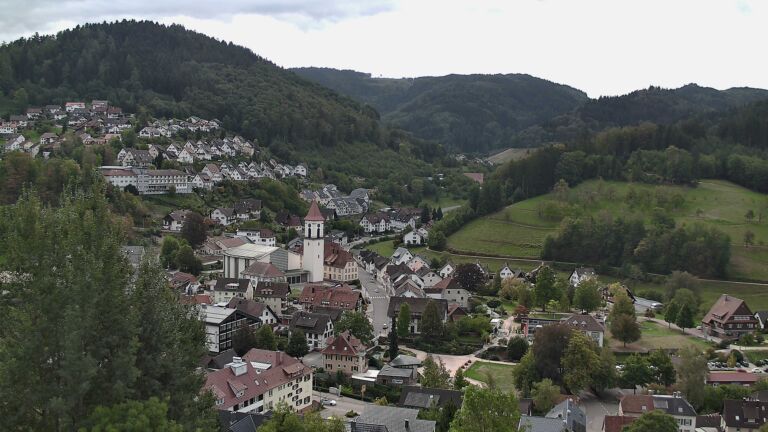 Dieses Bild zeigt eine Webcam-Aufnahme von Ottenhöfen, aufgenommen am Donnerstag, den 24.09.2026 um 11:40 Uhr