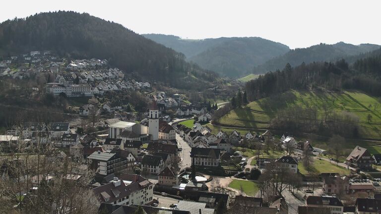 Dieses Bild zeigt eine Webcam-Aufnahme von Ottenhöfen, aufgenommen am Dienstag, den 03.03.2026 um 11:20 Uhr