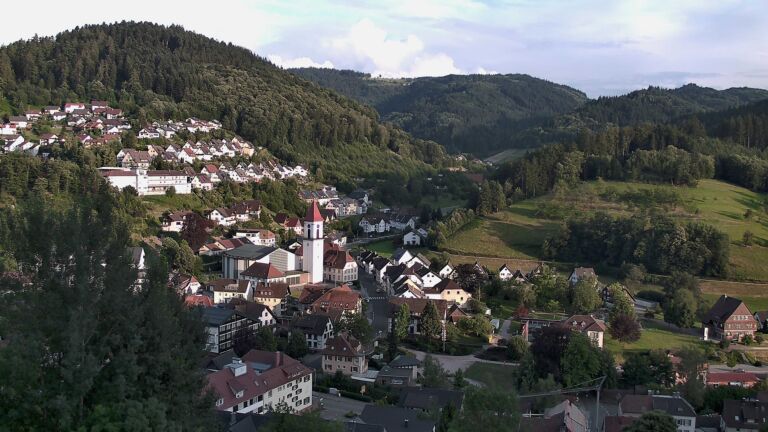 Dieses Bild zeigt eine Webcam-Aufnahme von Ottenhöfen, aufgenommen am Montag, den 29.06.2026 um 20:20 Uhr
