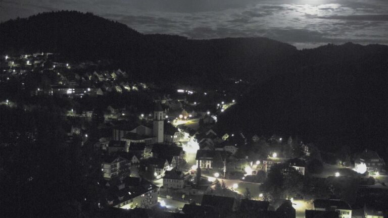 Dieses Bild zeigt eine Webcam-Aufnahme von Ottenhöfen, aufgenommen am Montag, den 04.05.2026 um 03:00 Uhr