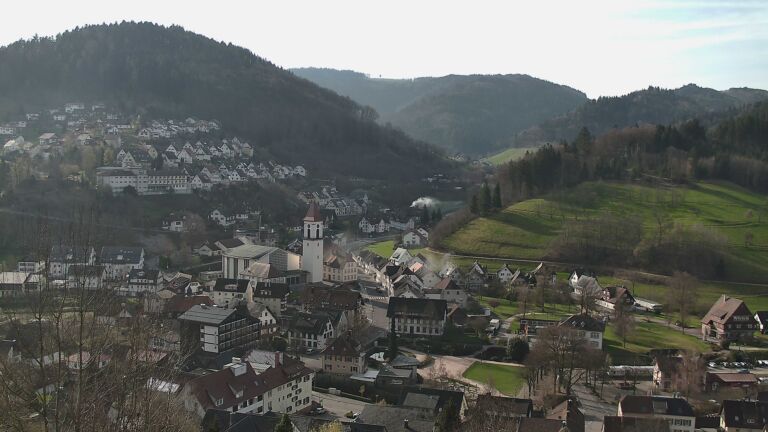 Dieses Bild zeigt eine Webcam-Aufnahme von Ottenhöfen, aufgenommen am Dienstag, den 24.03.2026 um 09:00 Uhr