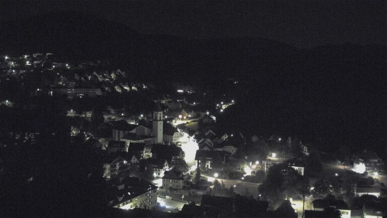 Dieses Bild zeigt eine Webcam-Aufnahme von Ottenhöfen, aufgenommen am Dienstag, den 14.07.2026 um 03:00 Uhr