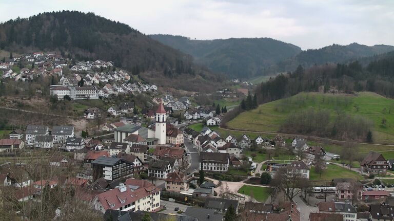 Dieses Bild zeigt eine Webcam-Aufnahme von Ottenhöfen, aufgenommen am Samstag, den 21.03.2026 um 14:50 Uhr