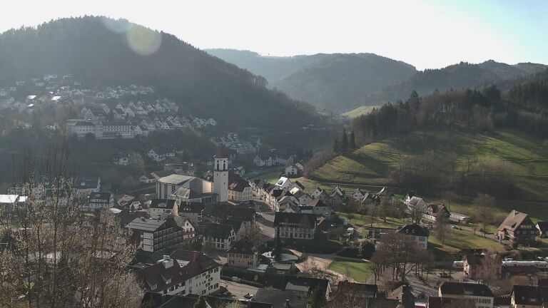 Dieses Bild zeigt eine Webcam-Aufnahme von Ottenhöfen, aufgenommen am Mittwoch, den 04.03.2026 um 09:30 Uhr