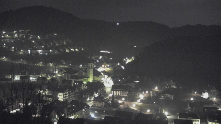 Dieses Bild zeigt eine Webcam-Aufnahme von Ottenhöfen, aufgenommen am Freitag, den 06.02.2026 um 05:40 Uhr