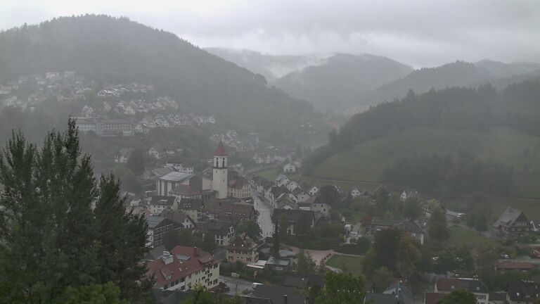 Dieses Bild zeigt eine Webcam-Aufnahme von Ottenhöfen, aufgenommen am Donnerstag, den 08.10.2026 um 10:20 Uhr