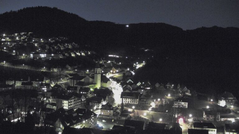 Dieses Bild zeigt eine Webcam-Aufnahme von Ottenhöfen, aufgenommen am Mittwoch, den 25.02.2026 um 06:10 Uhr