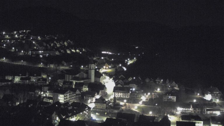 Dieses Bild zeigt eine Webcam-Aufnahme von Ottenhöfen, aufgenommen am Montag, den 23.03.2026 um 04:30 Uhr