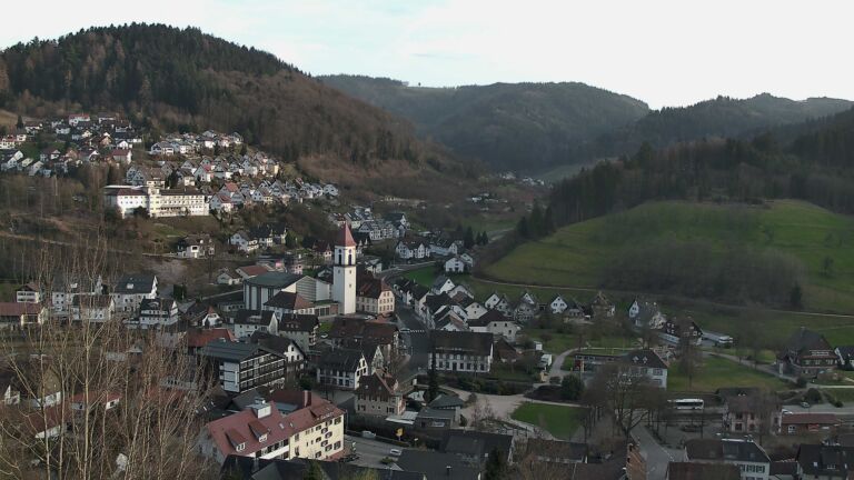 Dieses Bild zeigt eine Webcam-Aufnahme von Ottenhöfen, aufgenommen am Montag, den 09.03.2026 um 17:30 Uhr