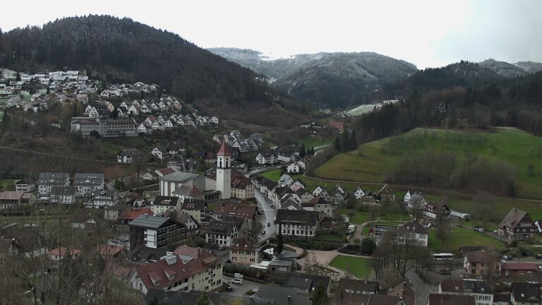 Dieses Bild zeigt eine Webcam-Aufnahme von Ottenhöfen, aufgenommen am Donnerstag, den 26.03.2026 um 12:00 Uhr