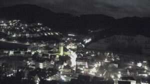 Dieses Bild zeigt eine Webcam-Aufnahme von Ottenhöfen, aufgenommen am Freitag, den 09.01.2026 um 06:00 Uhr