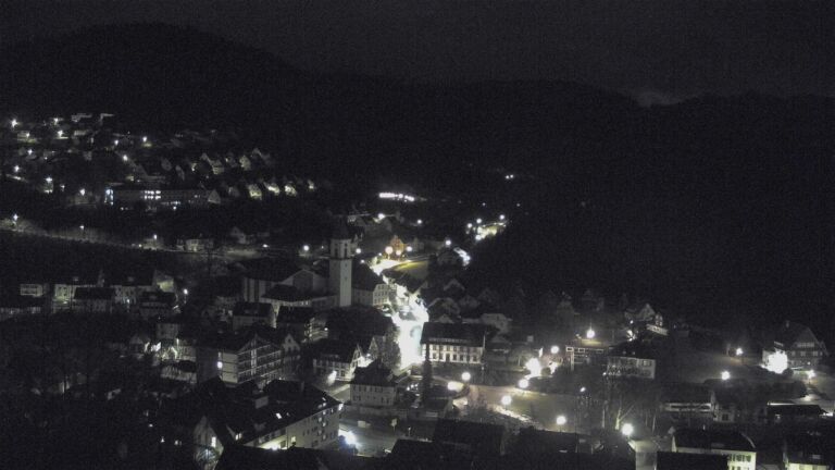 Dieses Bild zeigt eine Webcam-Aufnahme von Ottenhöfen, aufgenommen am Samstag, den 07.02.2026 um 03:30 Uhr