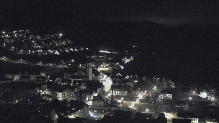 Dieses Bild zeigt eine Webcam-Aufnahme von Ottenhöfen, aufgenommen am Sonntag, den 05.04.2026 um 23:30 Uhr