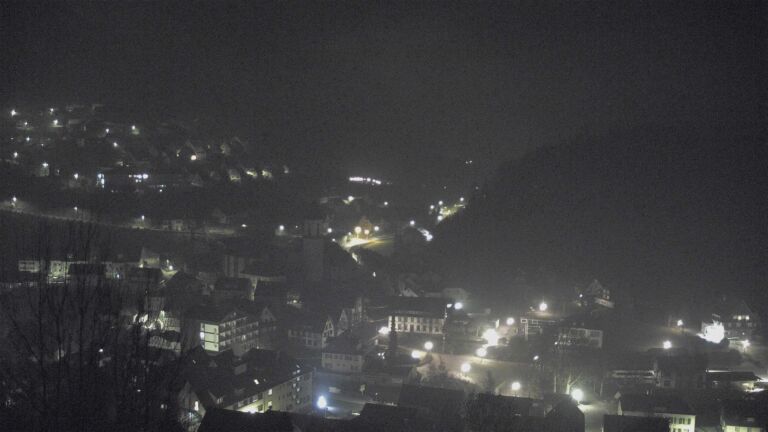 Dieses Bild zeigt eine Webcam-Aufnahme von Ottenhöfen, aufgenommen am Montag, den 26.01.2026 um 04:00 Uhr