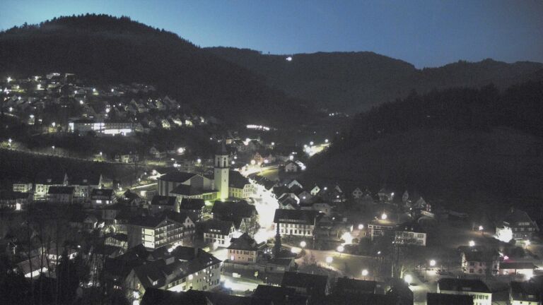 Dieses Bild zeigt eine Webcam-Aufnahme von Ottenhöfen, aufgenommen am Donnerstag, den 05.02.2026 um 06:50 Uhr