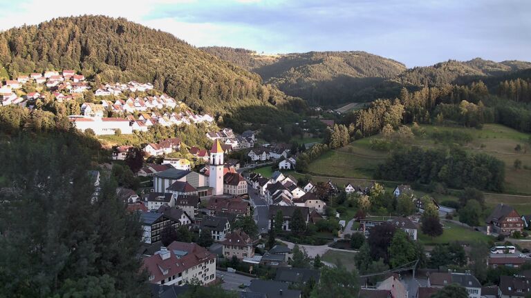 Dieses Bild zeigt eine Webcam-Aufnahme von Ottenhöfen, aufgenommen am Dienstag, den 07.07.2026 um 20:50 Uhr