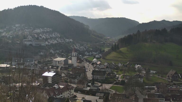 Dieses Bild zeigt eine Webcam-Aufnahme von Ottenhöfen, aufgenommen am Samstag, den 21.03.2026 um 10:20 Uhr