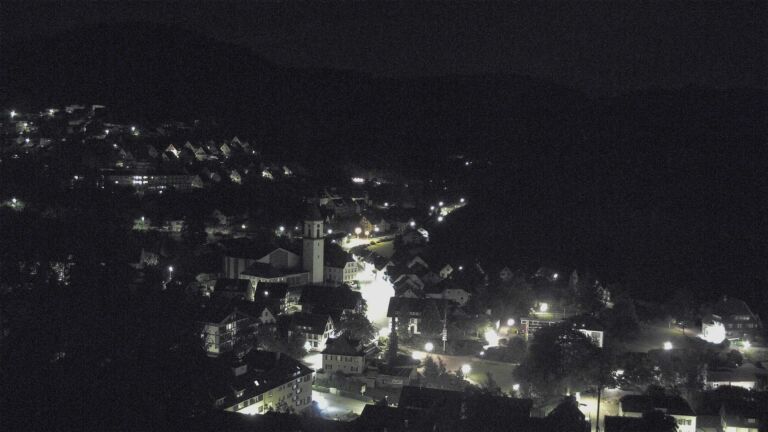 Dieses Bild zeigt eine Webcam-Aufnahme von Ottenhöfen, aufgenommen am Sonntag, den 14.06.2026 um 03:00 Uhr