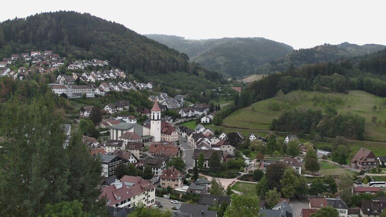 Dieses Bild zeigt eine Webcam-Aufnahme von Ottenhöfen, aufgenommen am Mittwoch, den 16.09.2026 um 08:10 Uhr