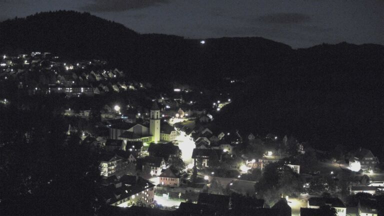 Dieses Bild zeigt eine Webcam-Aufnahme von Ottenhöfen, aufgenommen am Mittwoch, den 16.09.2026 um 06:00 Uhr
