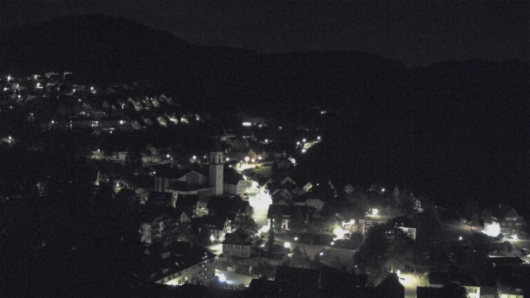 Dieses Bild zeigt eine Webcam-Aufnahme von Ottenhöfen, aufgenommen am Sonntag, den 20.09.2026 um 04:30 Uhr