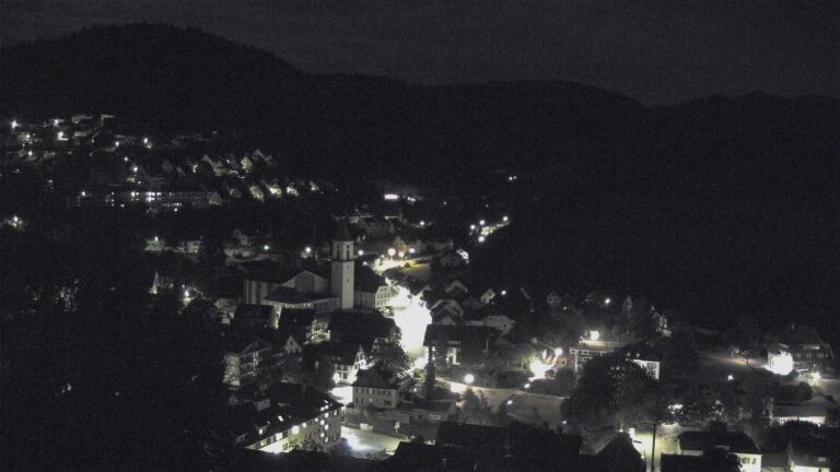Dieses Bild zeigt eine Webcam-Aufnahme von Ottenhöfen, aufgenommen am Donnerstag, den 06.08.2026 um 02:30 Uhr