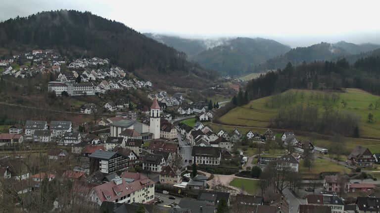 Dieses Bild zeigt eine Webcam-Aufnahme von Ottenhöfen, aufgenommen am Freitag, den 20.02.2026 um 15:30 Uhr