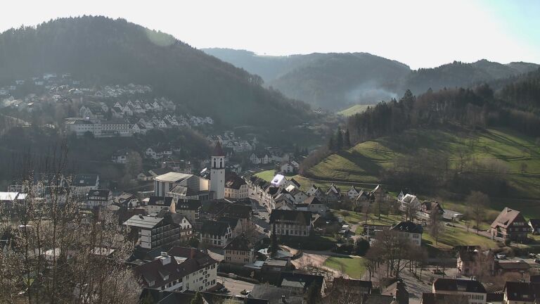 Dieses Bild zeigt eine Webcam-Aufnahme von Ottenhöfen, aufgenommen am Mittwoch, den 04.03.2026 um 09:50 Uhr