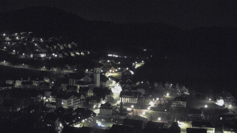 Dieses Bild zeigt eine Webcam-Aufnahme von Ottenhöfen, aufgenommen am Montag, den 16.03.2026 um 02:00 Uhr