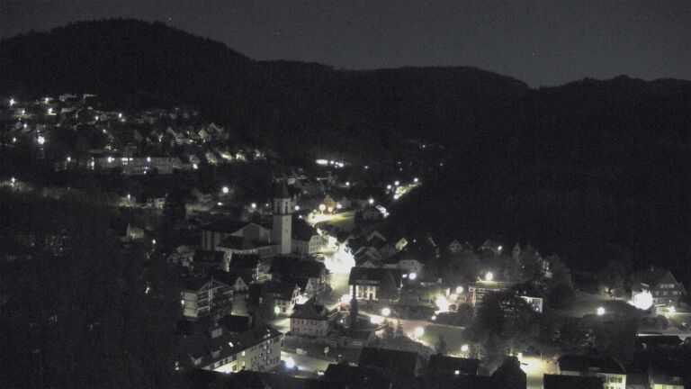 Dieses Bild zeigt eine Webcam-Aufnahme von Ottenhöfen, aufgenommen am Donnerstag, den 30.04.2026 um 03:30 Uhr