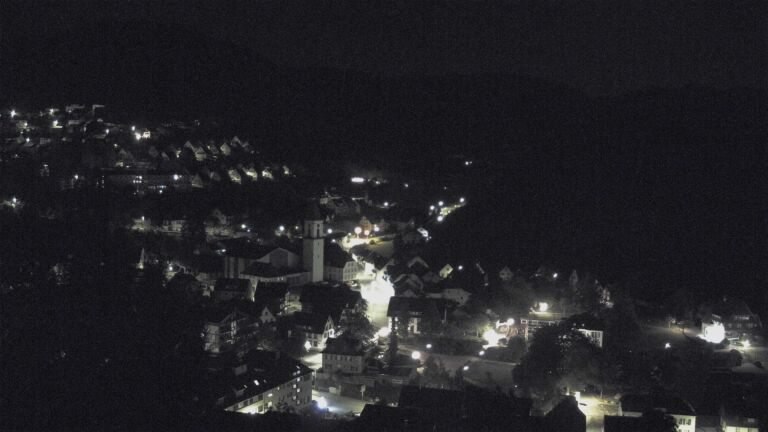 Dieses Bild zeigt eine Webcam-Aufnahme von Ottenhöfen, aufgenommen am Montag, den 21.09.2026 um 03:00 Uhr