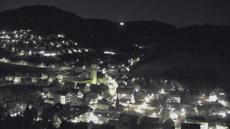 Dieses Bild zeigt eine Webcam-Aufnahme von Ottenhöfen, aufgenommen am Mittwoch, den 31.12.2025 um 06:50 Uhr