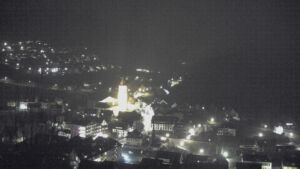 Dieses Bild zeigt eine Webcam-Aufnahme von Ottenhöfen, aufgenommen am Samstag, den 14.02.2026 um 21:30 Uhr