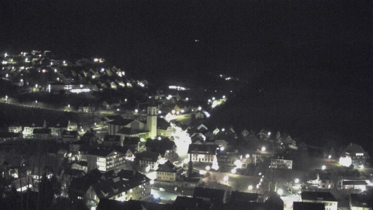 Dieses Bild zeigt eine Webcam-Aufnahme von Ottenhöfen, aufgenommen am Mittwoch, den 24.12.2025 um 06:40 Uhr