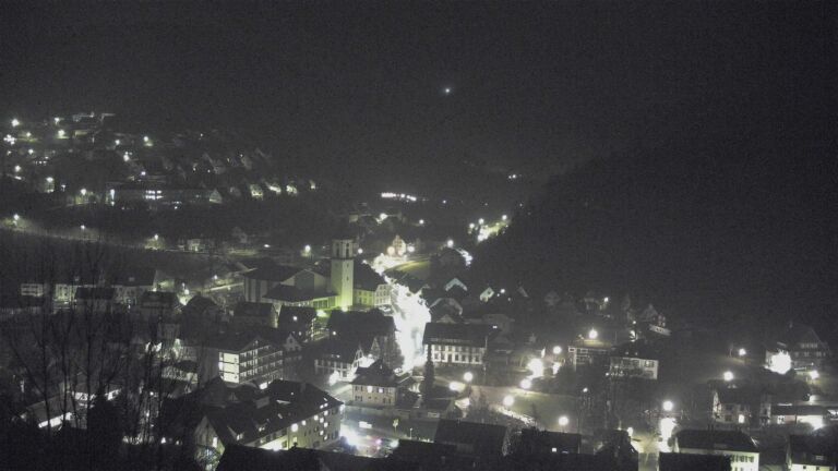 Dieses Bild zeigt eine Webcam-Aufnahme von Ottenhöfen, aufgenommen am Dienstag, den 17.02.2026 um 06:10 Uhr