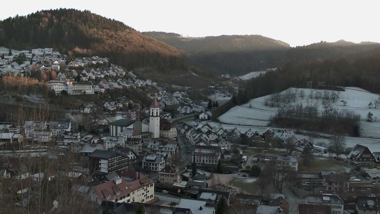 Dieses Bild zeigt eine Webcam-Aufnahme von Ottenhöfen, aufgenommen am Mittwoch, den 31.12.2025 um 15:40 Uhr