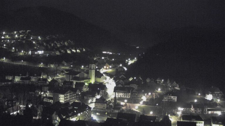 Dieses Bild zeigt eine Webcam-Aufnahme von Ottenhöfen, aufgenommen am Sonntag, den 15.03.2026 um 05:40 Uhr