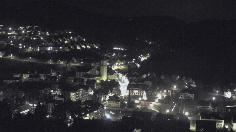 Dieses Bild zeigt eine Webcam-Aufnahme von Ottenhöfen, aufgenommen am Samstag, den 20.12.2025 um 05:40 Uhr