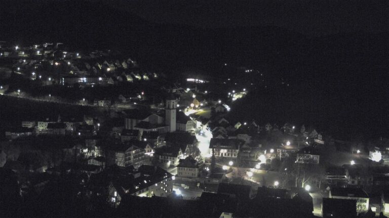 Dieses Bild zeigt eine Webcam-Aufnahme von Ottenhöfen, aufgenommen am Samstag, den 20.12.2025 um 02:00 Uhr