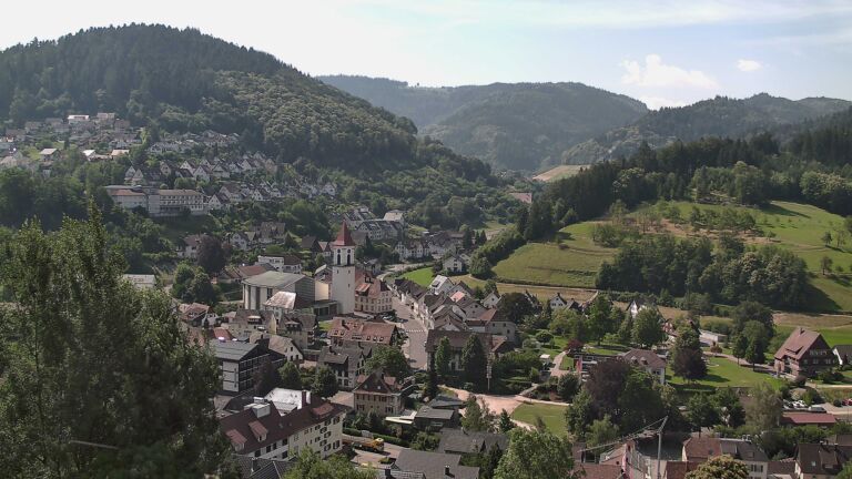 Dieses Bild zeigt eine Webcam-Aufnahme von Ottenhöfen, aufgenommen am Dienstag, den 23.06.2026 um 10:40 Uhr