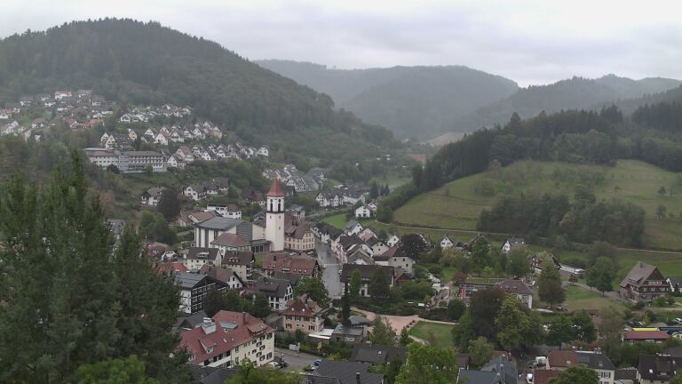 Dieses Bild zeigt eine Webcam-Aufnahme von Ottenhöfen, aufgenommen am Mittwoch, den 16.09.2026 um 09:40 Uhr