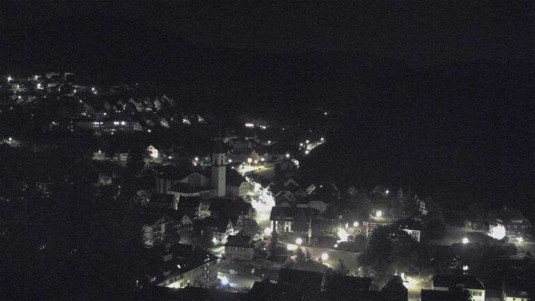 Dieses Bild zeigt eine Webcam-Aufnahme von Ottenhöfen, aufgenommen am Samstag, den 16.05.2026 um 01:30 Uhr