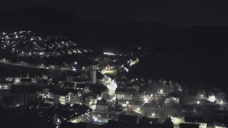 Dieses Bild zeigt eine Webcam-Aufnahme von Ottenhöfen, aufgenommen am Freitag, den 10.04.2026 um 23:30 Uhr