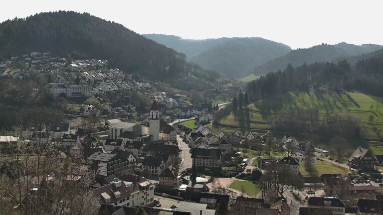 Dieses Bild zeigt eine Webcam-Aufnahme von Ottenhöfen, aufgenommen am Mittwoch, den 04.03.2026 um 11:50 Uhr