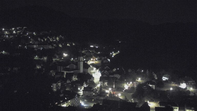 Dieses Bild zeigt eine Webcam-Aufnahme von Ottenhöfen, aufgenommen am Montag, den 25.05.2026 um 03:00 Uhr